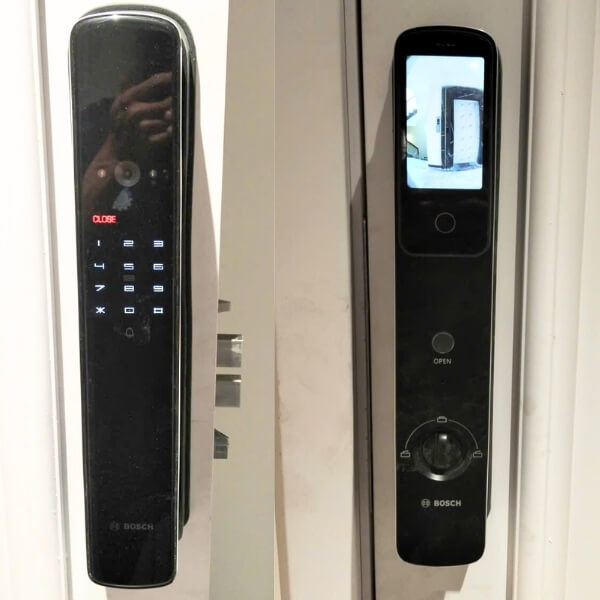 Hình ảnh thực tế dòng khóa Bosch EL800VF