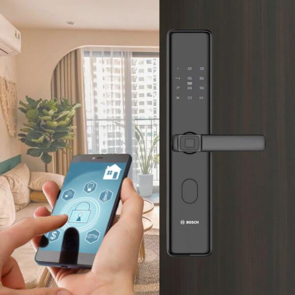 Quản lý và mở khóa từ xa qua ứng dụng di động