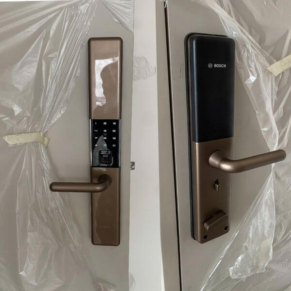 Thi công khóa điện tử Bosch ID80